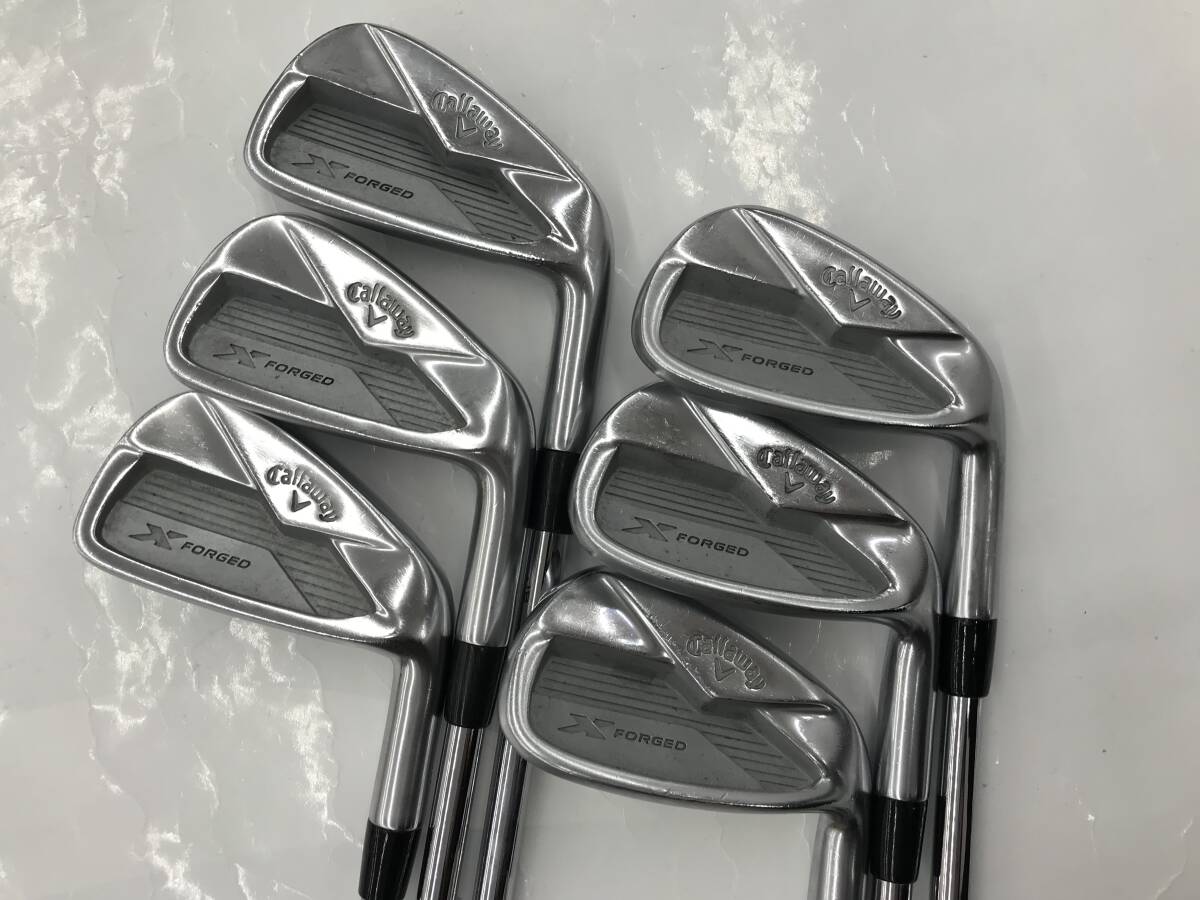 アイアンセット　キャロウェイ　X FORGED 2018　島田シャフト K's TOUR Lite　メンズ右　即決価格_画像5