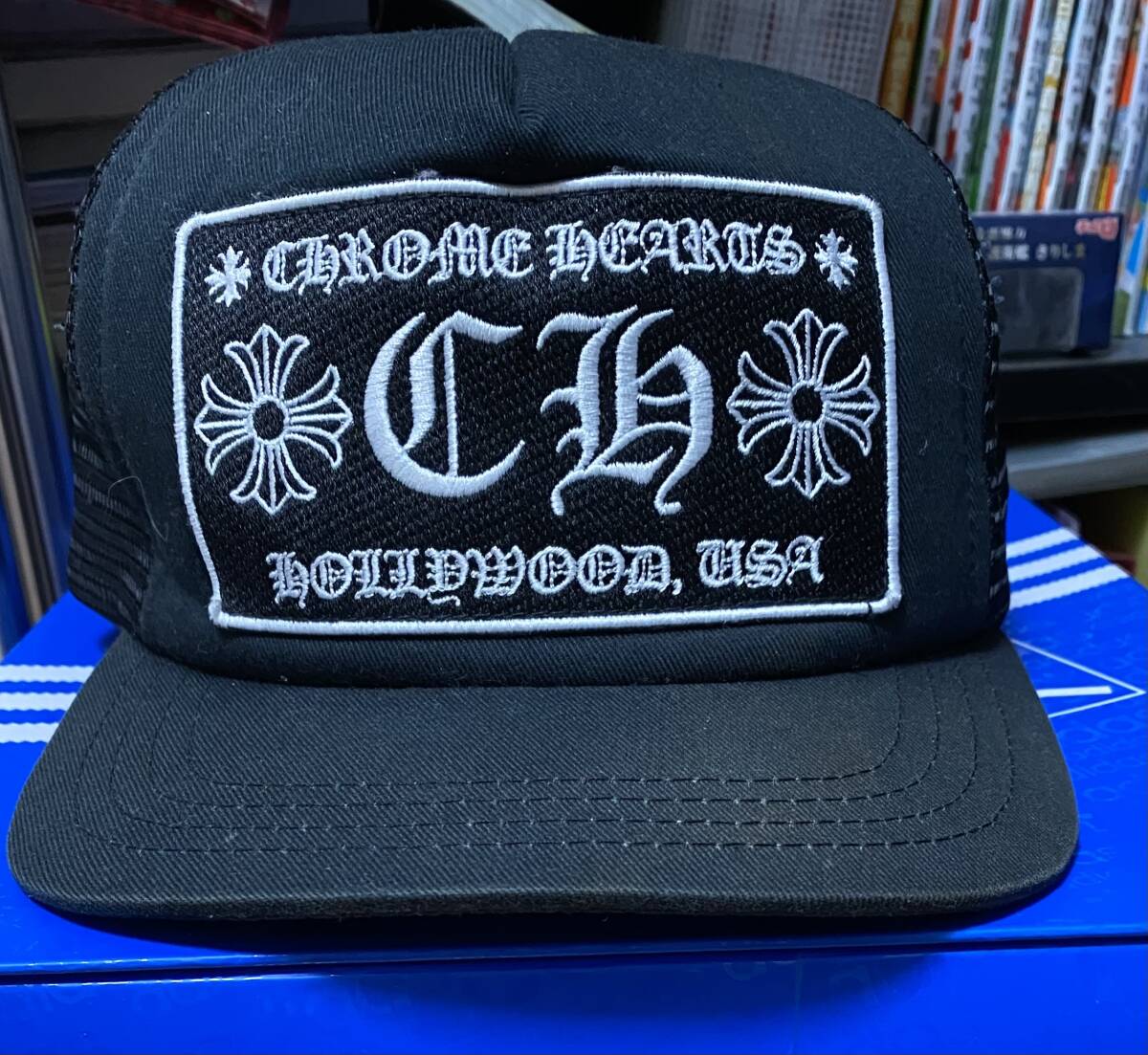 Chrome Hearts クロムハーツ トラックキャップ CHブラック