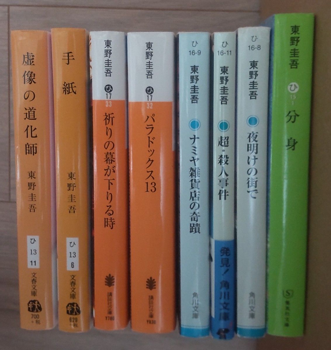 東野圭吾 ８冊 セット