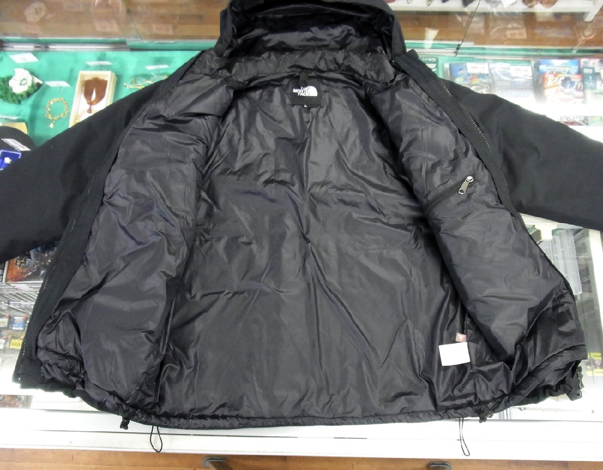 良品 THE NORTH FACE/ノースフェイス CASSIUS TRICLIMATE JACKET カシウス トリクライメイトジャケット ブラック NP62035 サイズL_画像3