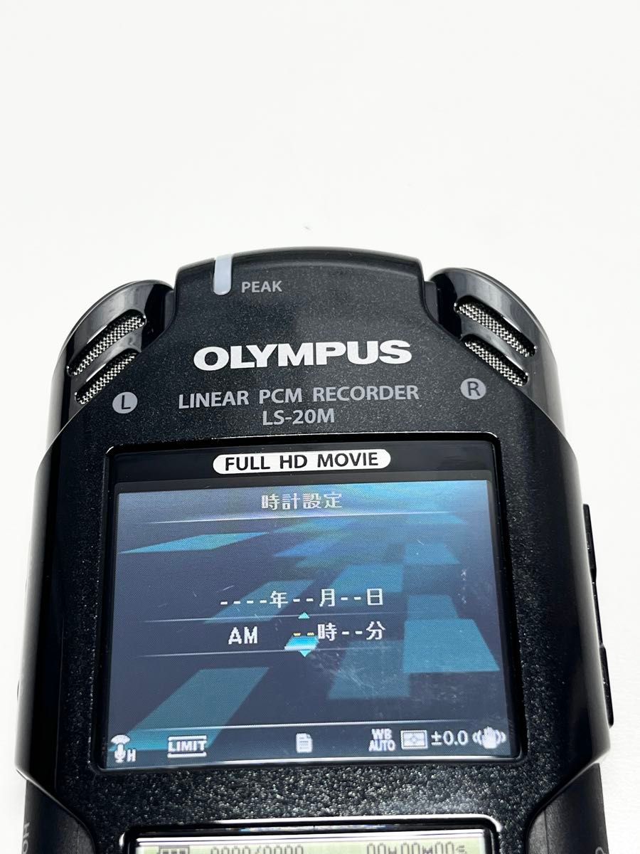 【美品】OLYMPUS リニアPCMレコーダー 2GB LS-20M