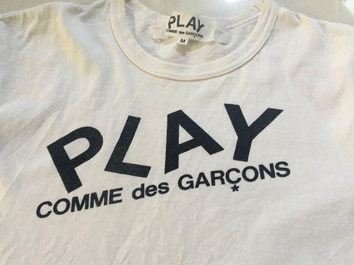 COMME des GARCONS  コムデギャルソンメンズ    Tシャツメンズ  Mサイズ　PLAY