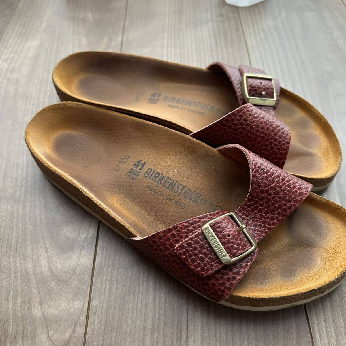 美品 ビルケンシュトック マドリッド 限定カラー 41 BIRKENSTOCK サンダル _画像2