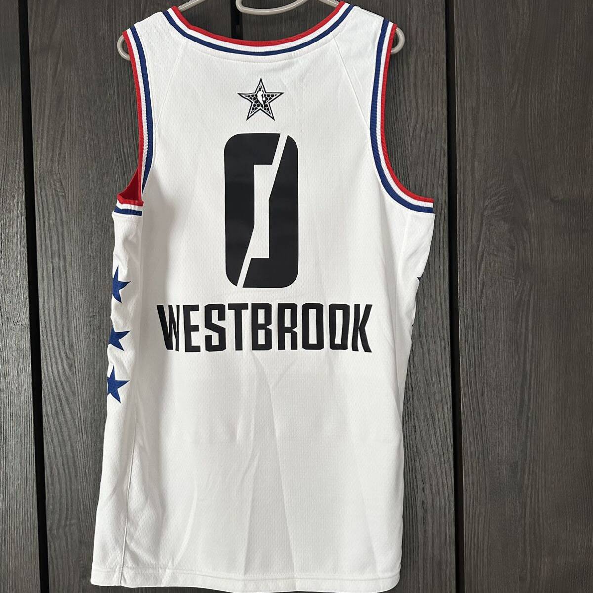  не использовался хранение товар NBA ALLSTAR 2019 WESTBROOK 44 russell талия Brooke баскетбол форма 