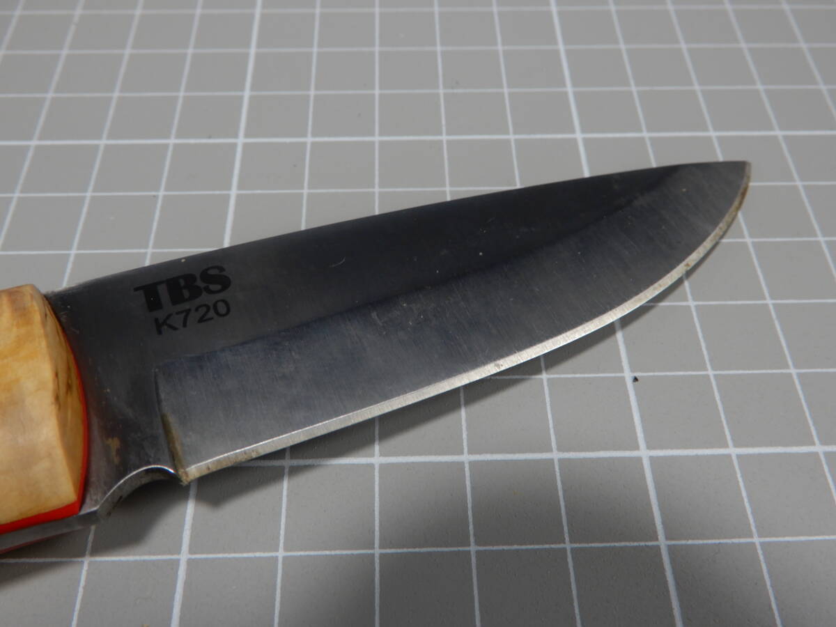 TBS knives Wolverine ウルヴァリン　プッコ　フェザースティック　バトニング　フルタング_画像2