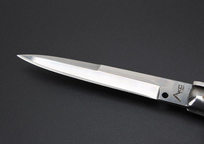 AKC9 дюймовый Италия mafia способ ржавчина трудно режущий инструмент фрукты нож кемпинг предотвращение бедствий рыбалка уличный Survival нож складной нож 