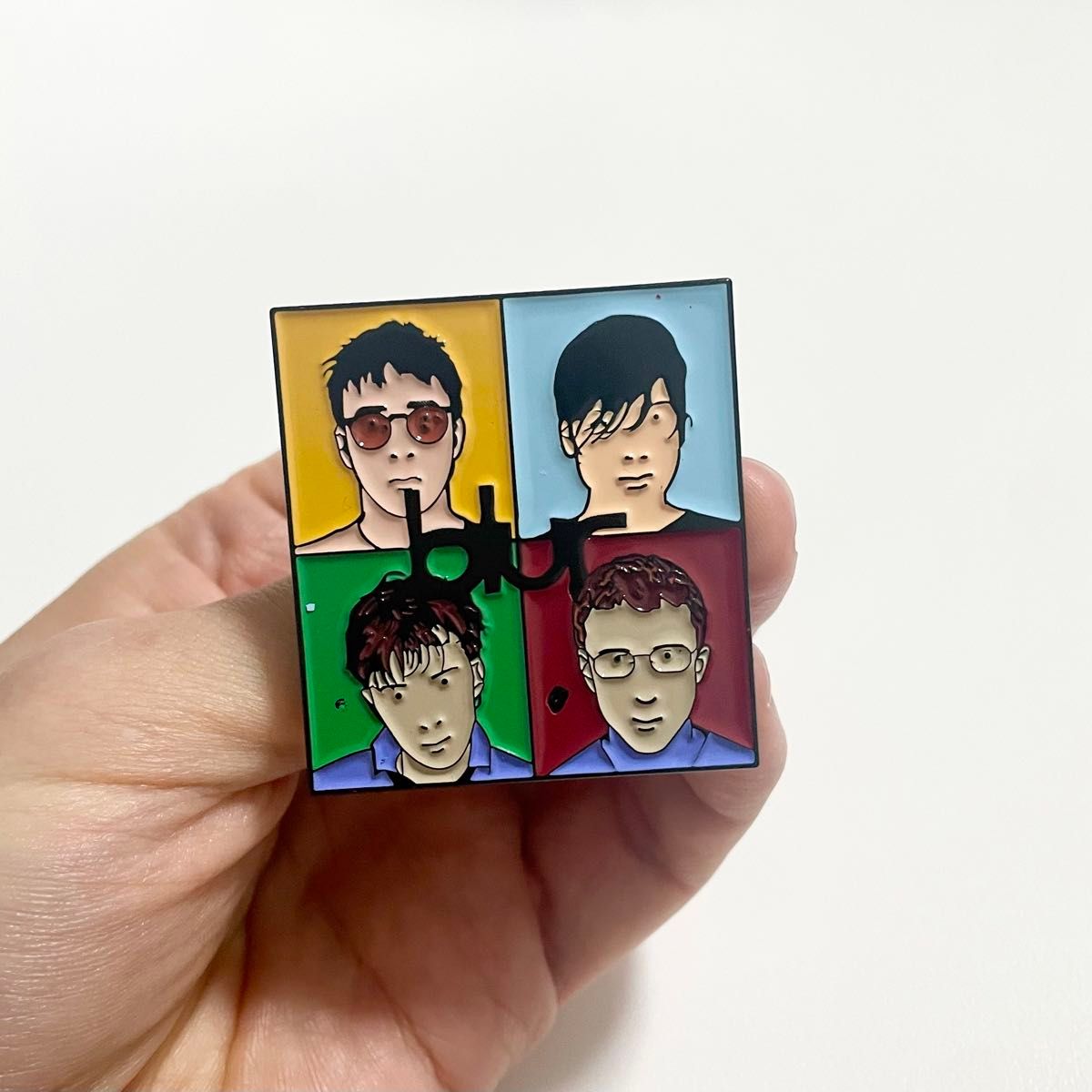 blur ピンバッジ ブラー Pins ロック イギリス雑貨