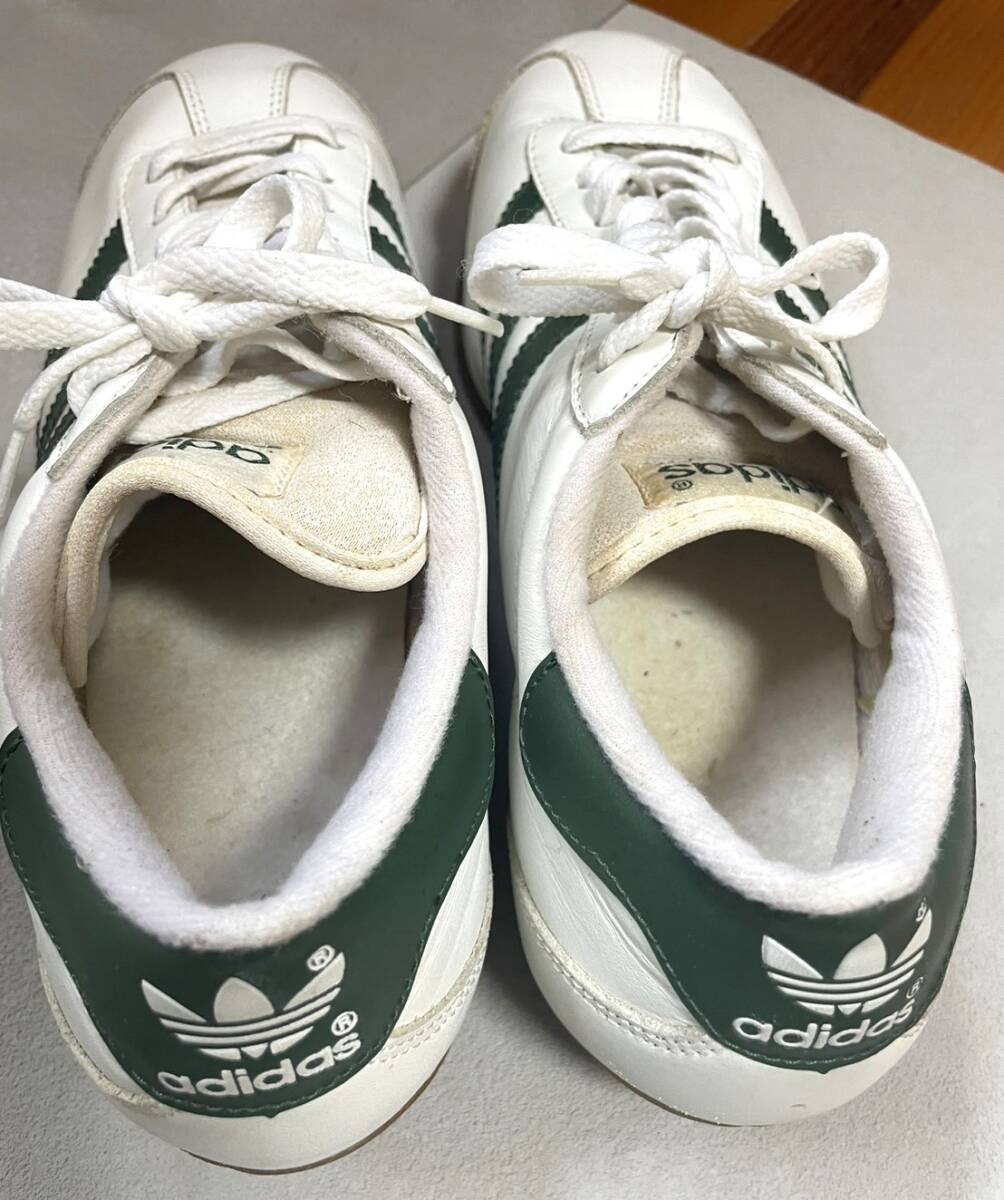 [Y747] Adidas оригинал /adidas ORIGINALS/27.5./ мужской / спортивные туфли / обувь /COUNTRY/ белый зеленый / текущее состояние товар 