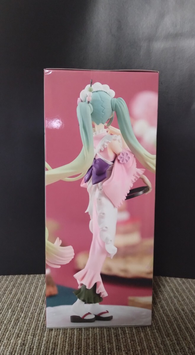 即決 初音ミク Exc∞d Figure SweetSweets 抹茶パフェ さくら フィギュア 定形外510円_画像3