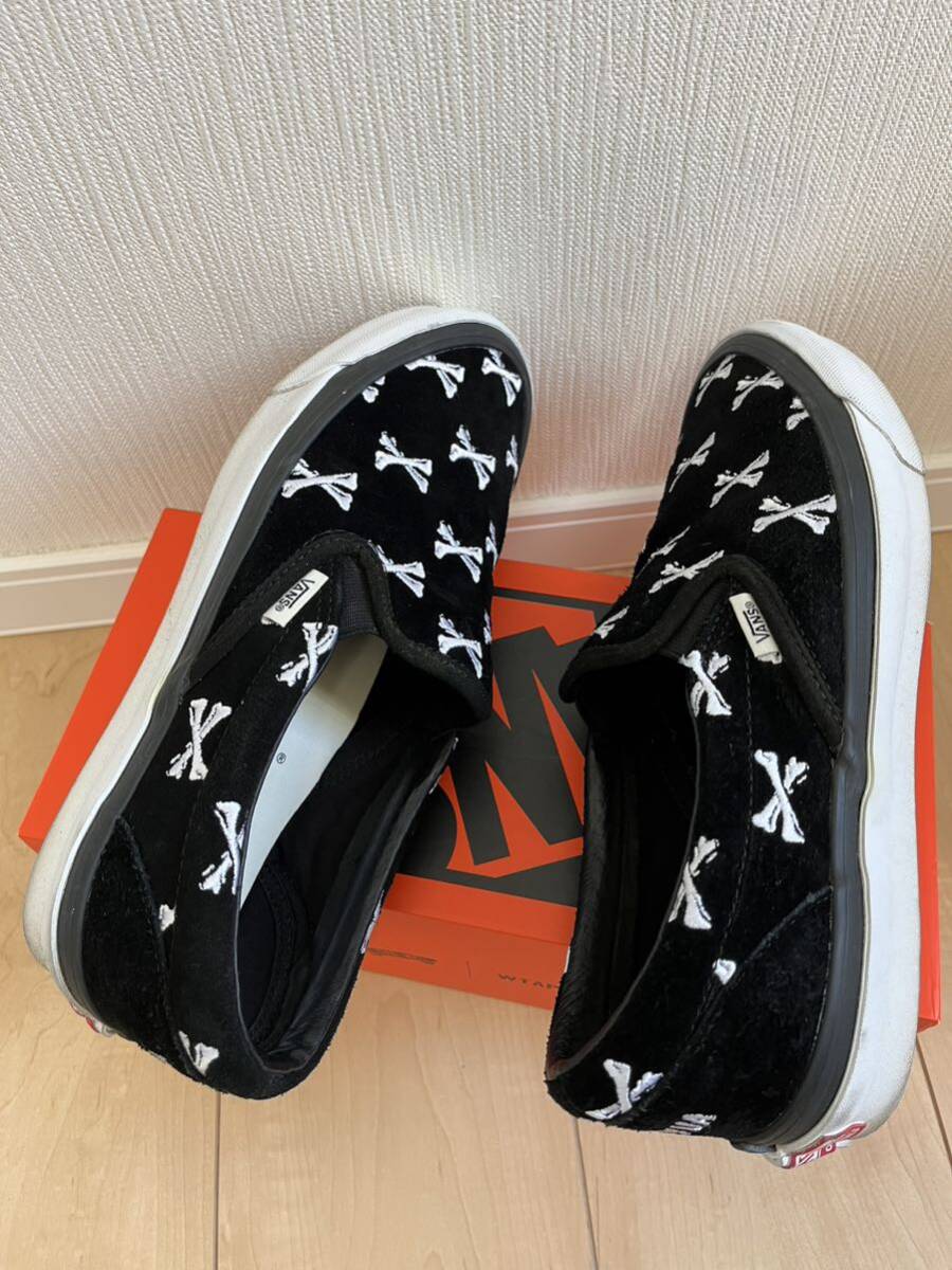 27.0 WTAPS VANS スリッポン クロスボーン_画像4