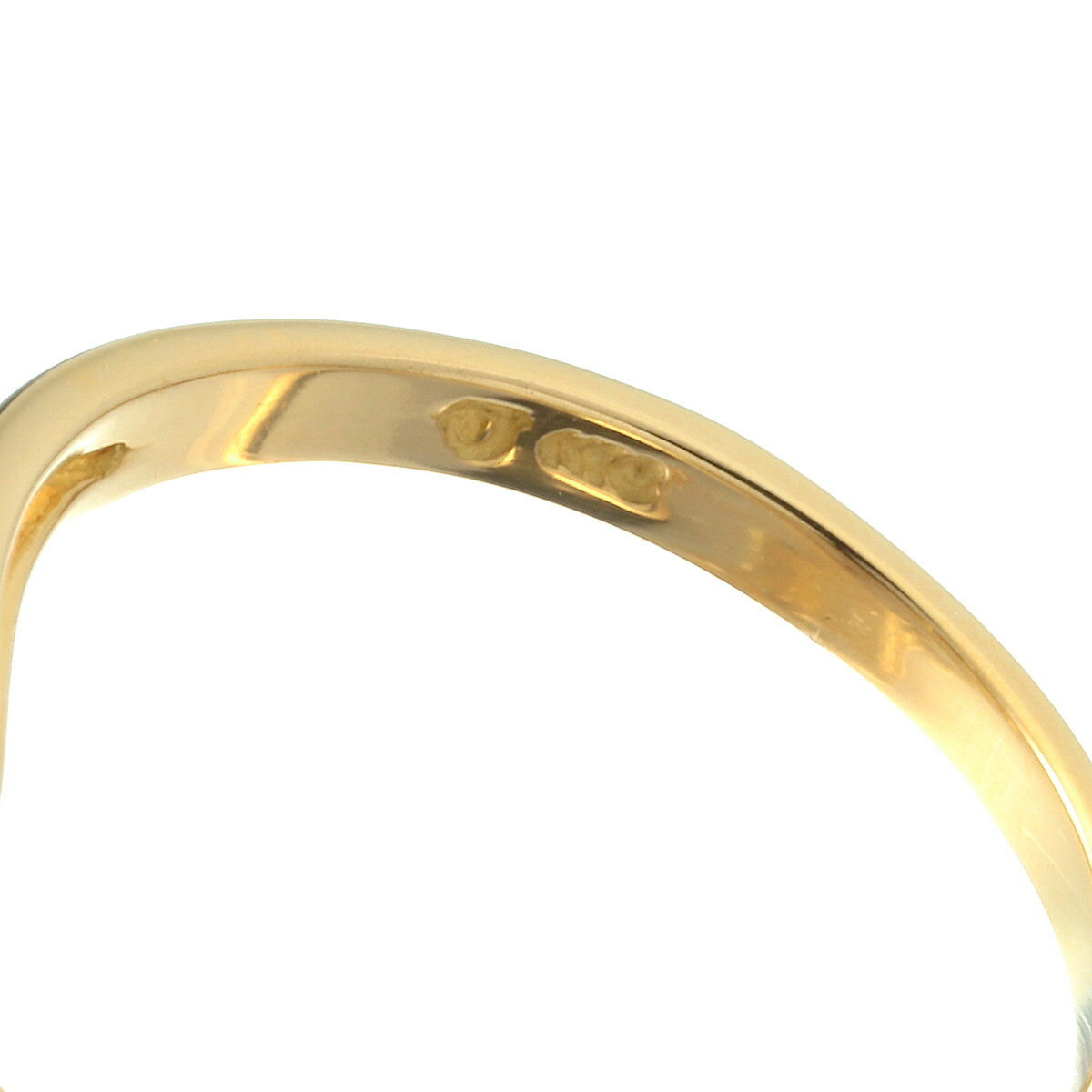 タサキ オープンワークデザインリング 指輪 ダイヤモンド K18 12号 TASAKI 中古 プレラブド 返品OK『5％OFFクーポン対象 』_画像3