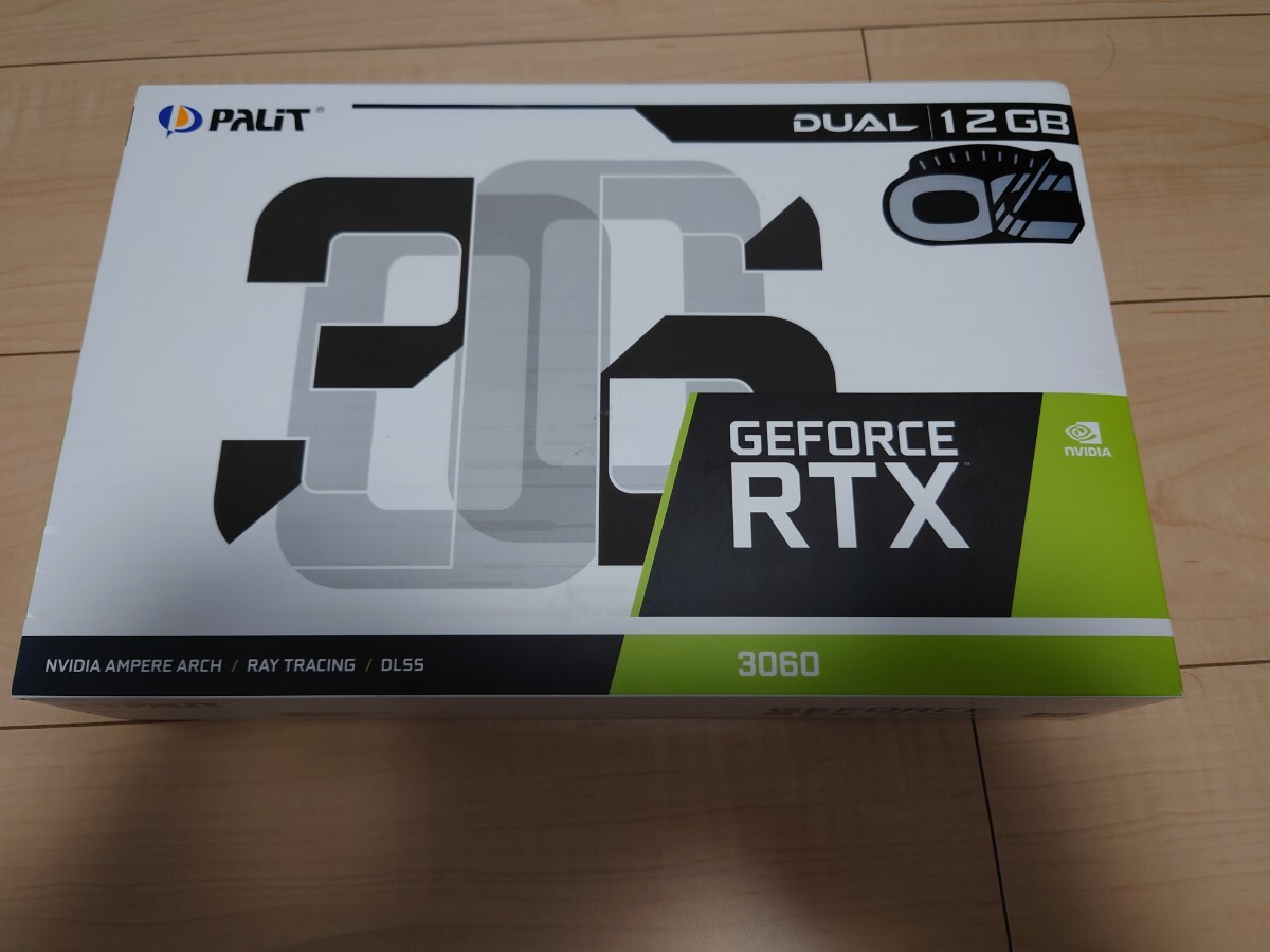送料無料　Palit RTX3060 12G oc DUAL GeForce_画像1