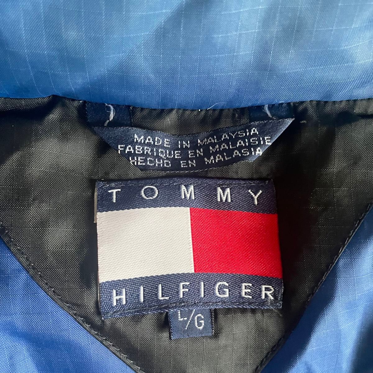 【vintage】90s tommy hilfiger 2wayダウンジャケット