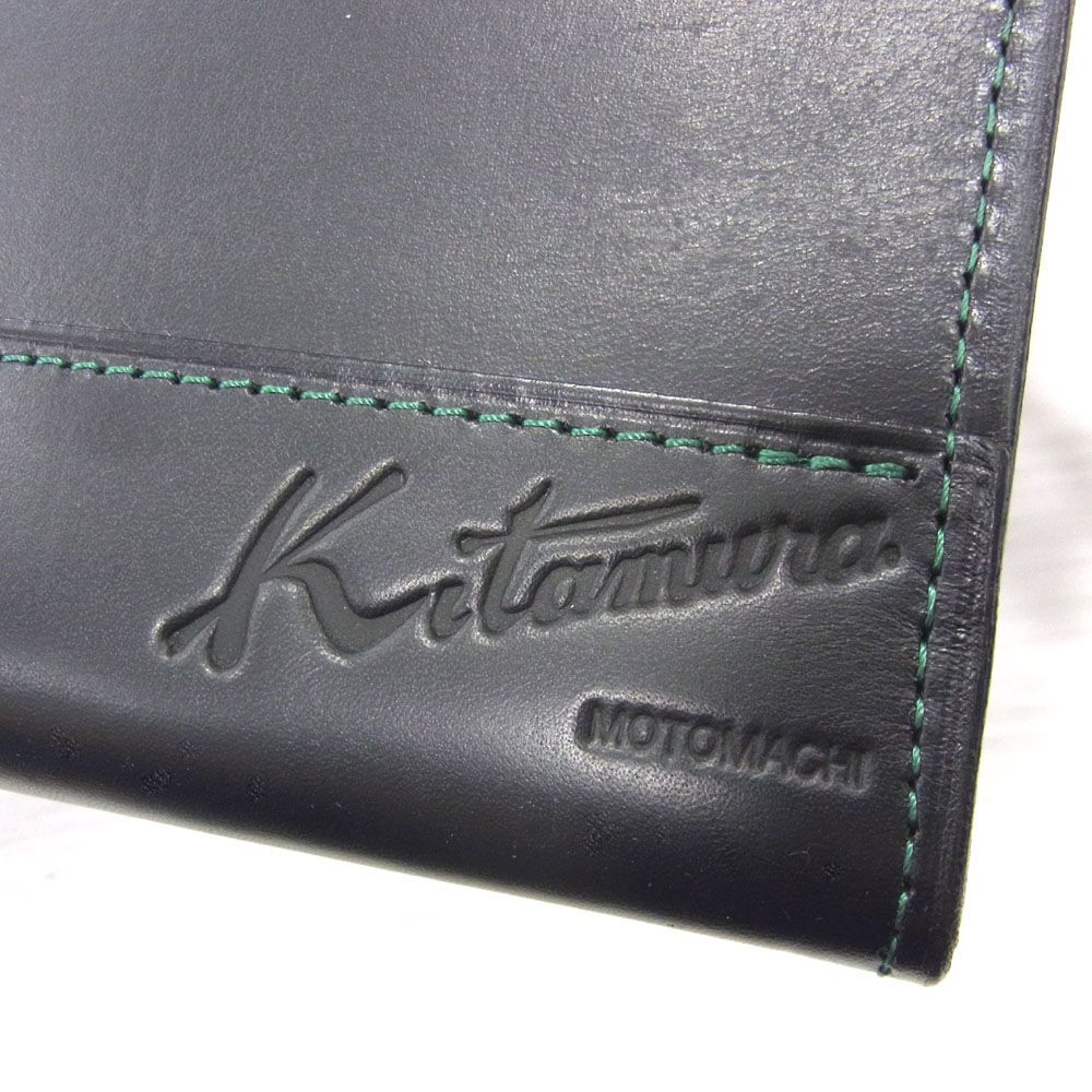  обычная цена 2 десять тысяч 5000 иен *Kitamura Kitamura кожа сцепление ручная сумочка сумка Mini футляр для визитных карточек мужской черный натуральная кожа женский 1 иен старт 