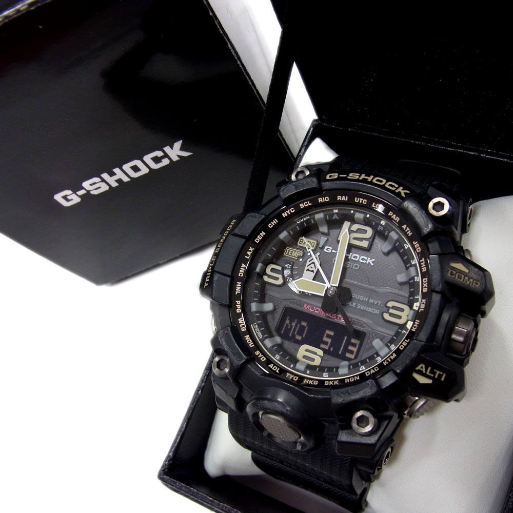 定価8万8000円●Gショック 腕時計 ウォッチ CASIO G-SHOCK GWG-1000-1AJF ミリタリー ブラック 電波 タフソーラー メンズ 1円スタート_画像1