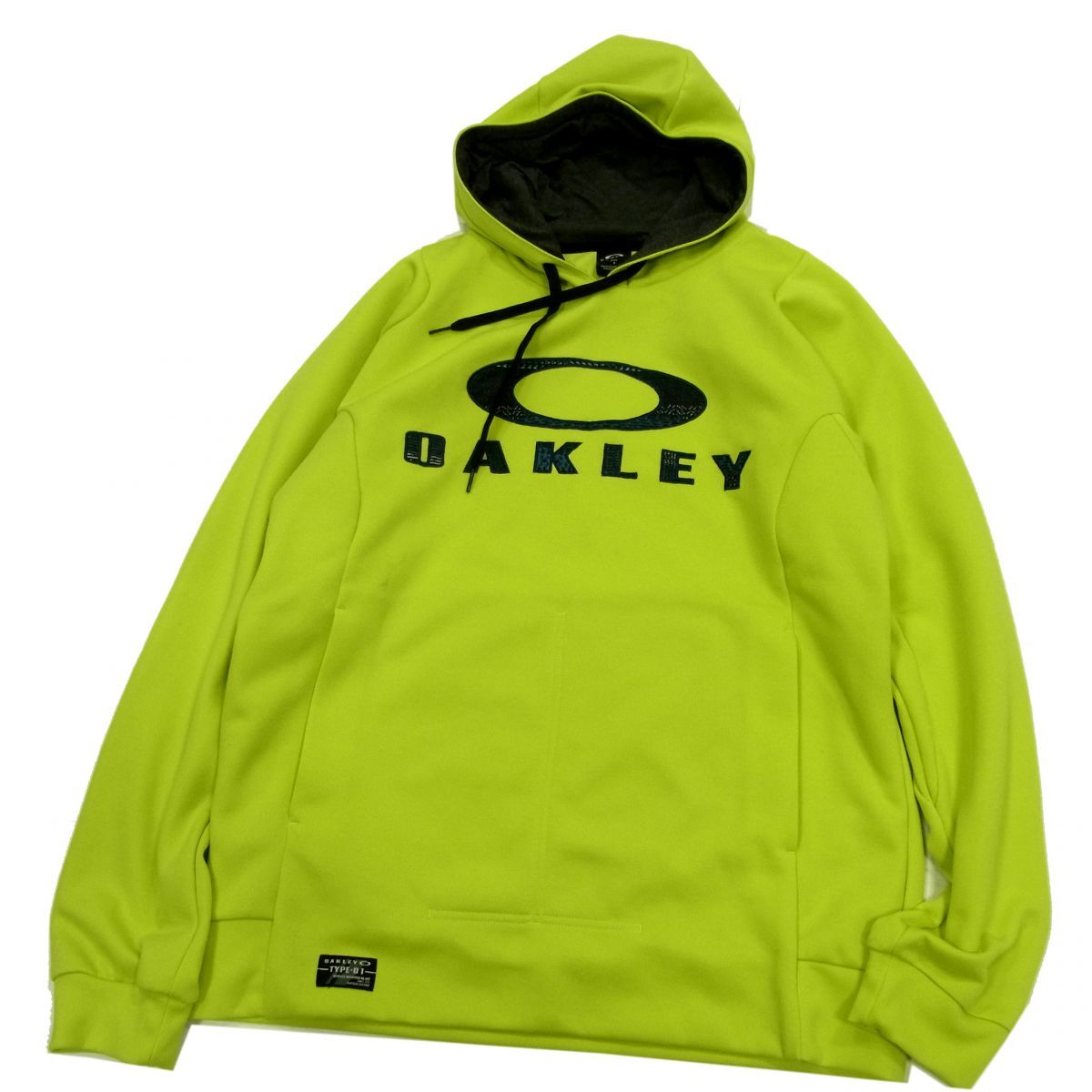 ■OAKLEY オークリー パーカー ビッグロゴ XXL 大きいサイズ トレーニングウェア メンズ 1円スタート_画像1