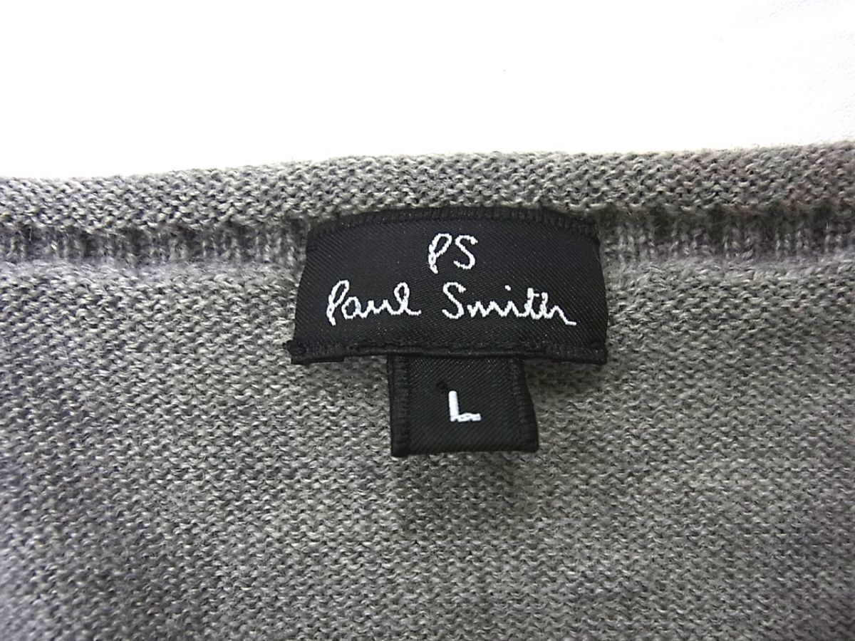 ■Paul Smith PS ポールスミス ハイゲージニット セーター 春物 メンズ 1円スタートの画像5
