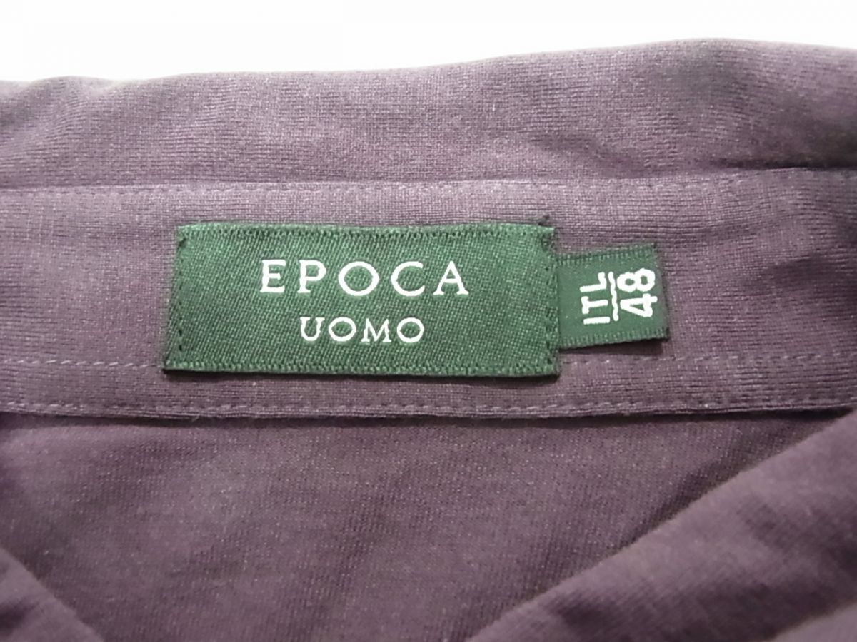 美品■EPOCA UOMO 半袖 ポロシャツ 三陽商会 日本製 メンズ エポカ ウォモ 1円スタート_画像6