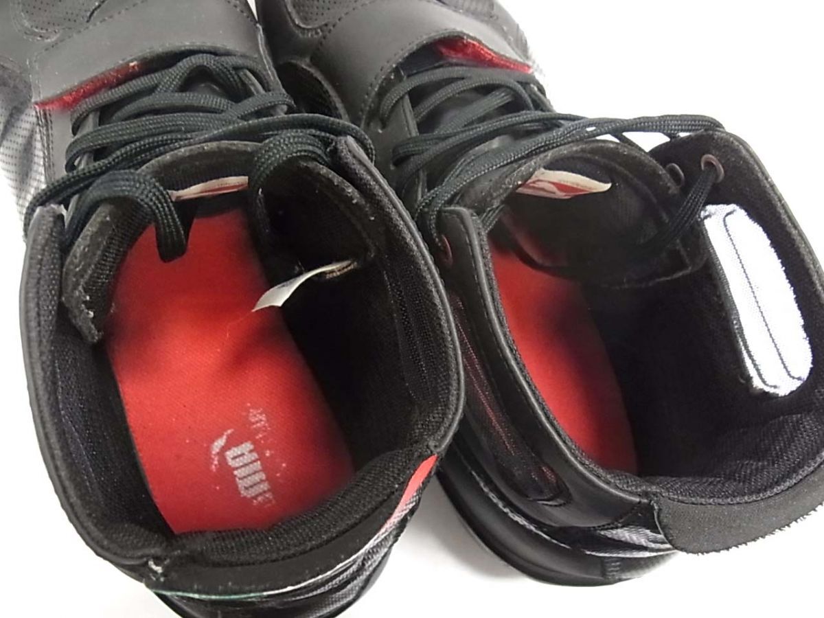 *PUMA×Ferrari driving энергия 2 mid SF mid cut спортивные туфли обувь для вождения мужской 29cm 1 иен старт 