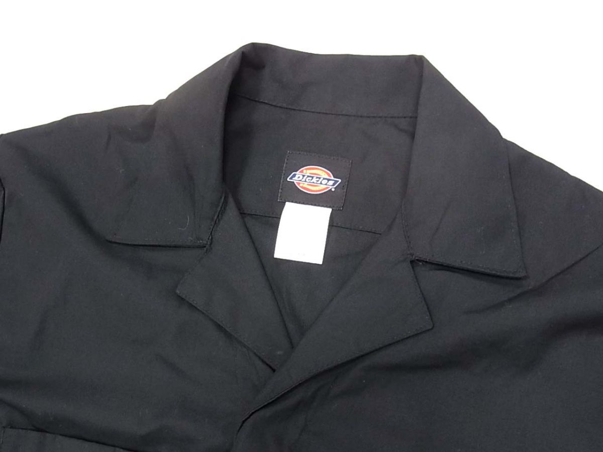 ☆Dickies ディッキーズ 半袖 つなぎ ブラック オールインワン オーバーオール カバーオール 33999BK メンズ 夏物 1円スタート_画像7