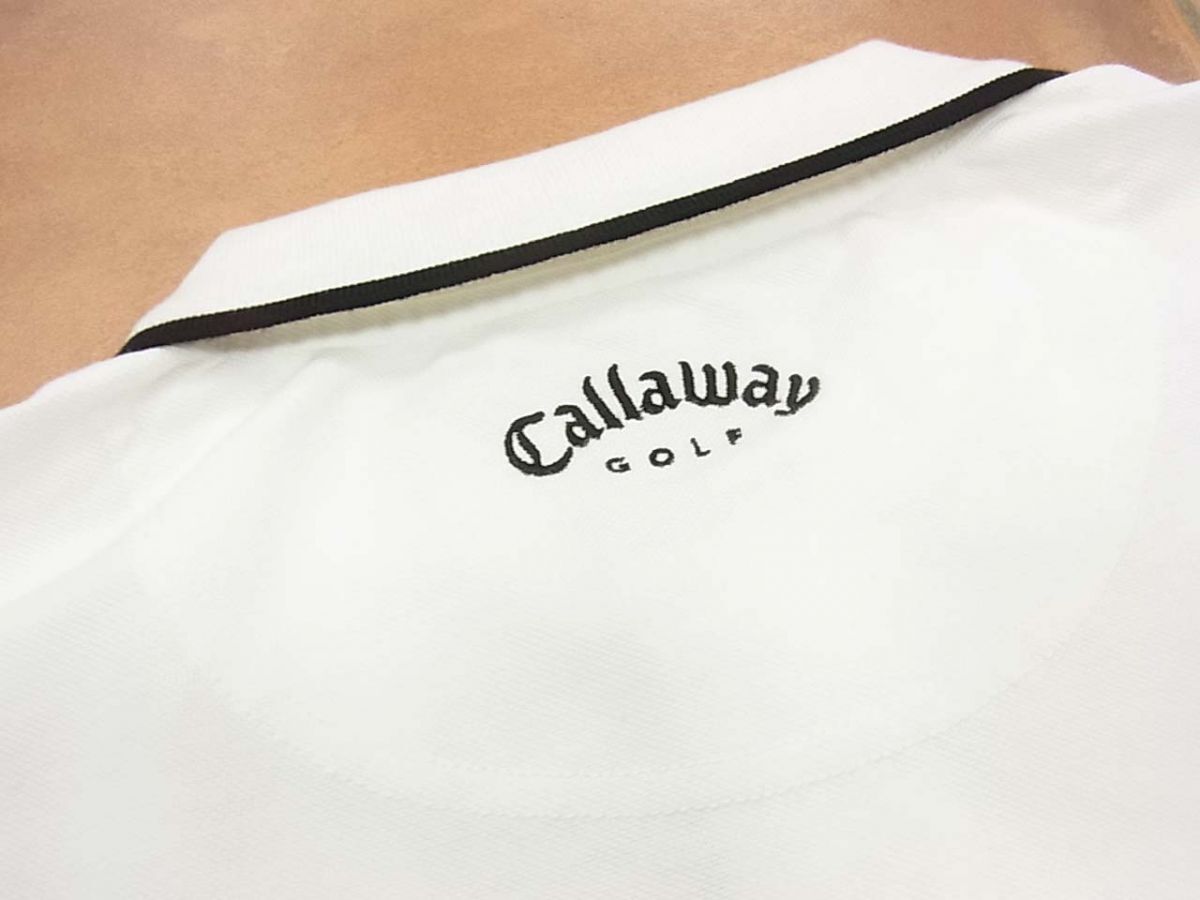 新品◆Callaway キャロウェイ ゴルフ 半袖 ポロシャツ XSERIES 春夏物 メンズ 1円スタート_画像5