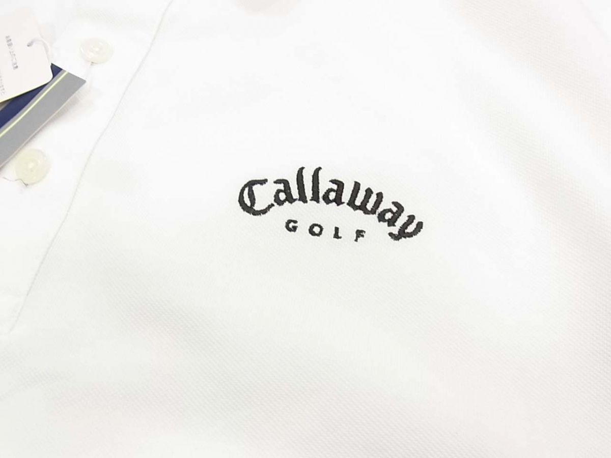新品◆Callaway キャロウェイ ゴルフ 半袖 ポロシャツ XSERIES 春夏物 メンズ 1円スタート_画像4