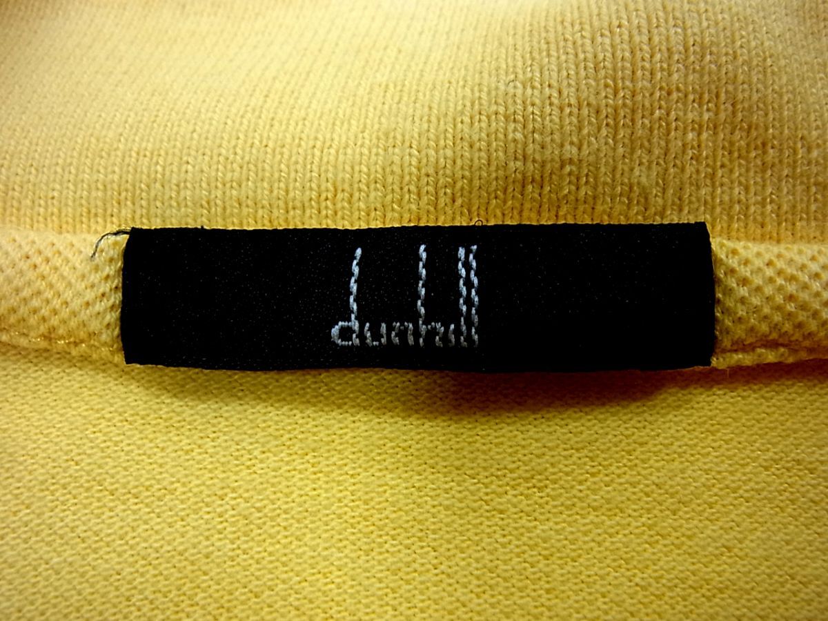 ■dunhill ダンヒル 半袖ポロシャツ イタリア製 メンズ 1円スタート_画像6