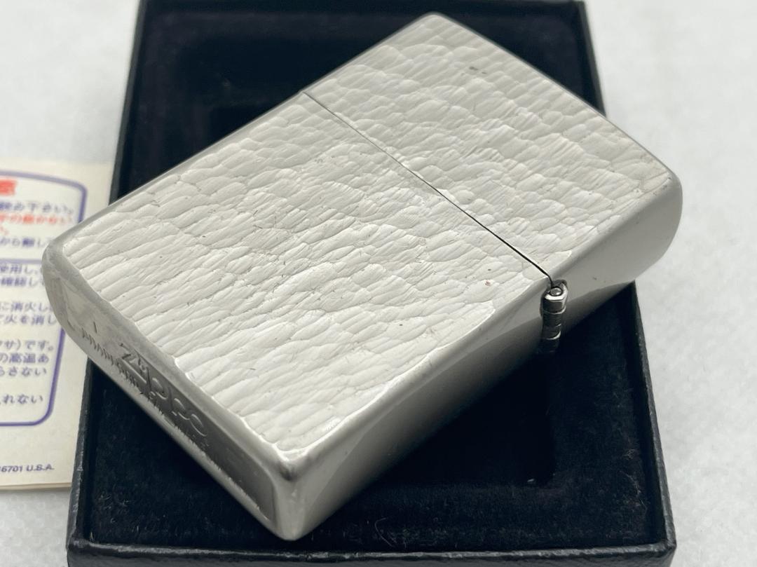 ヴィンテージ ZIPPO ジッポー リューター ハンマートーン ライター シルバー_画像4