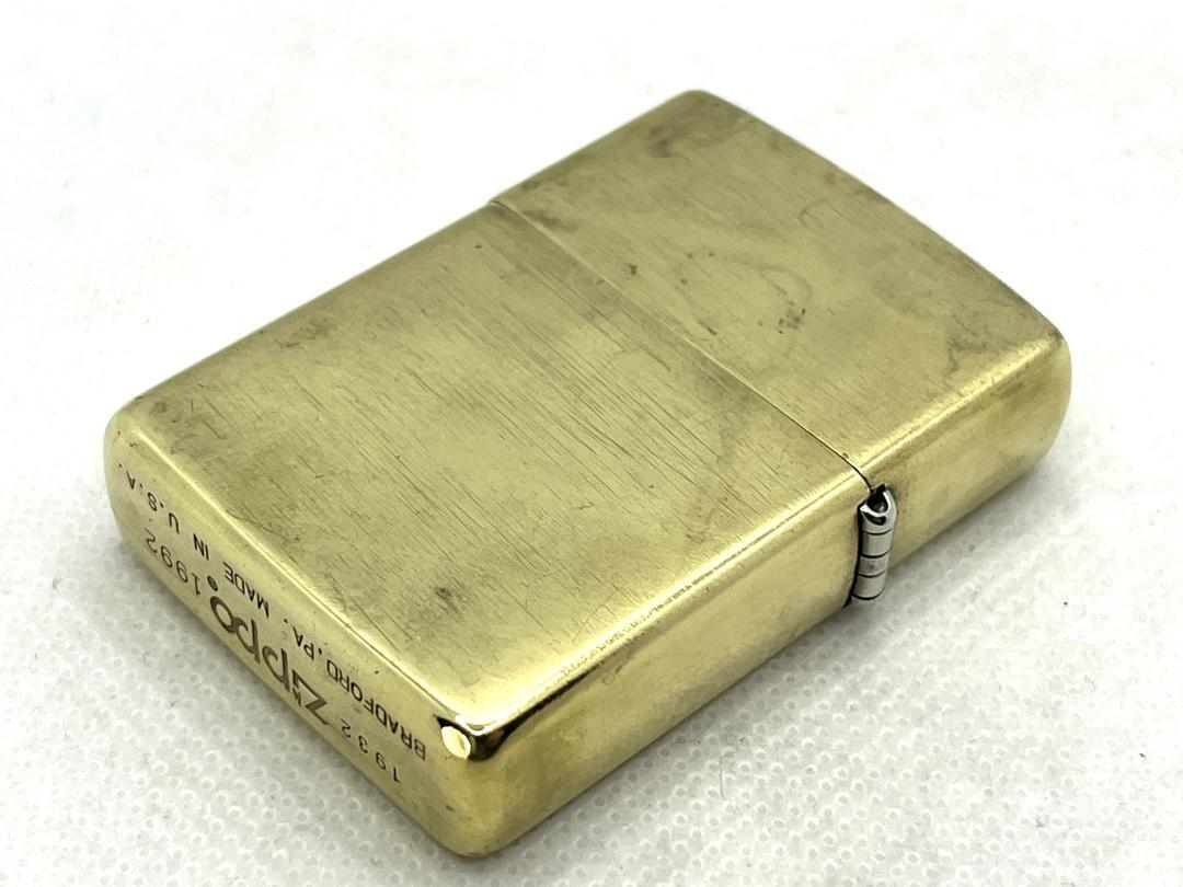 ZIPPO ジッポー 1932-1992 ソリッドブラス ハワイ ライター 真鍮_画像2