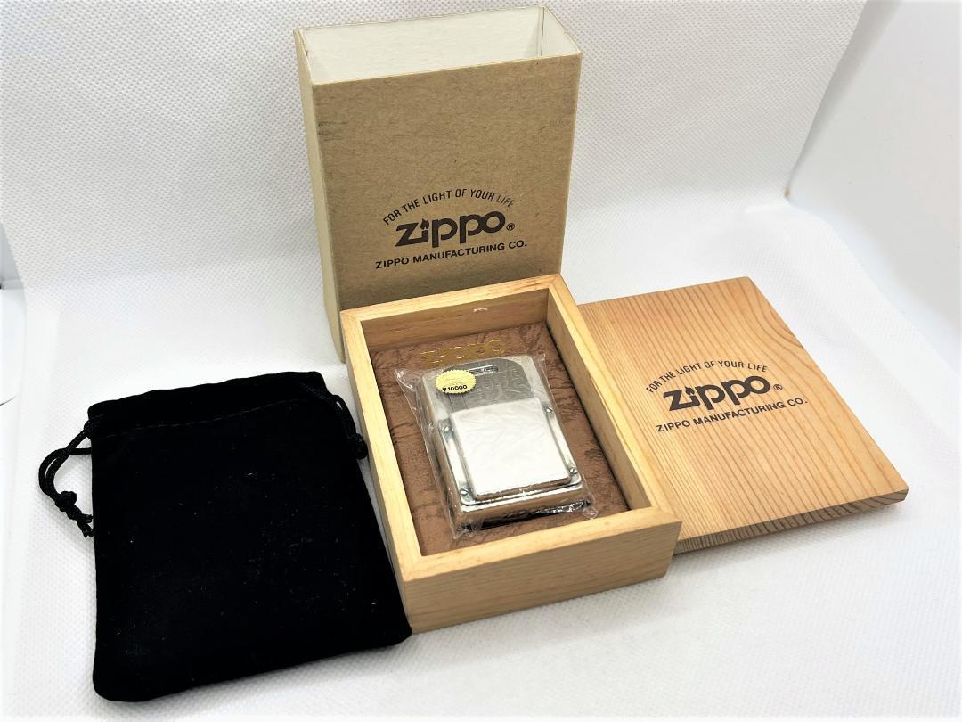 未使用 ZIPPO ジッポー 限定 銀張り サバイバルツール アウトドア ライター_画像1