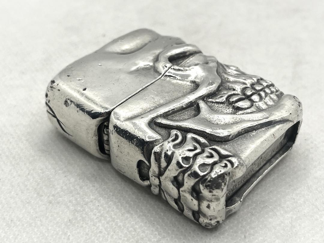 ZIPPO ジッポー 限定品 スカル 髑髏 フルメタルジャケット ライター_画像4