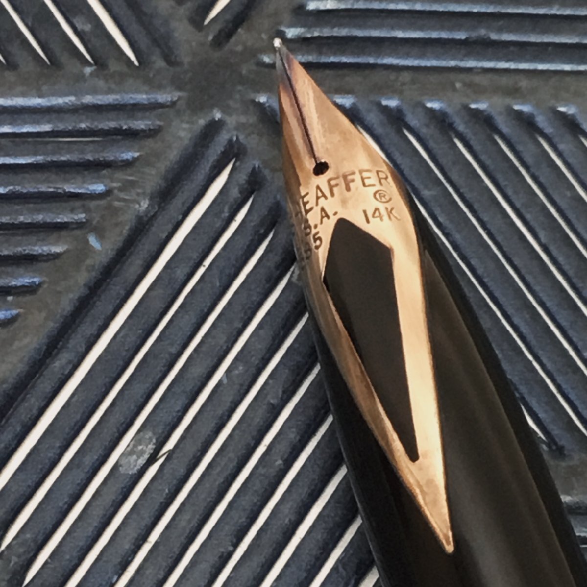 【中古品/CH】万年筆 SHEAFFER シェーファー タルガ ペン先:14K 585 TARGA 1001 FINE RS0515/0018_画像5