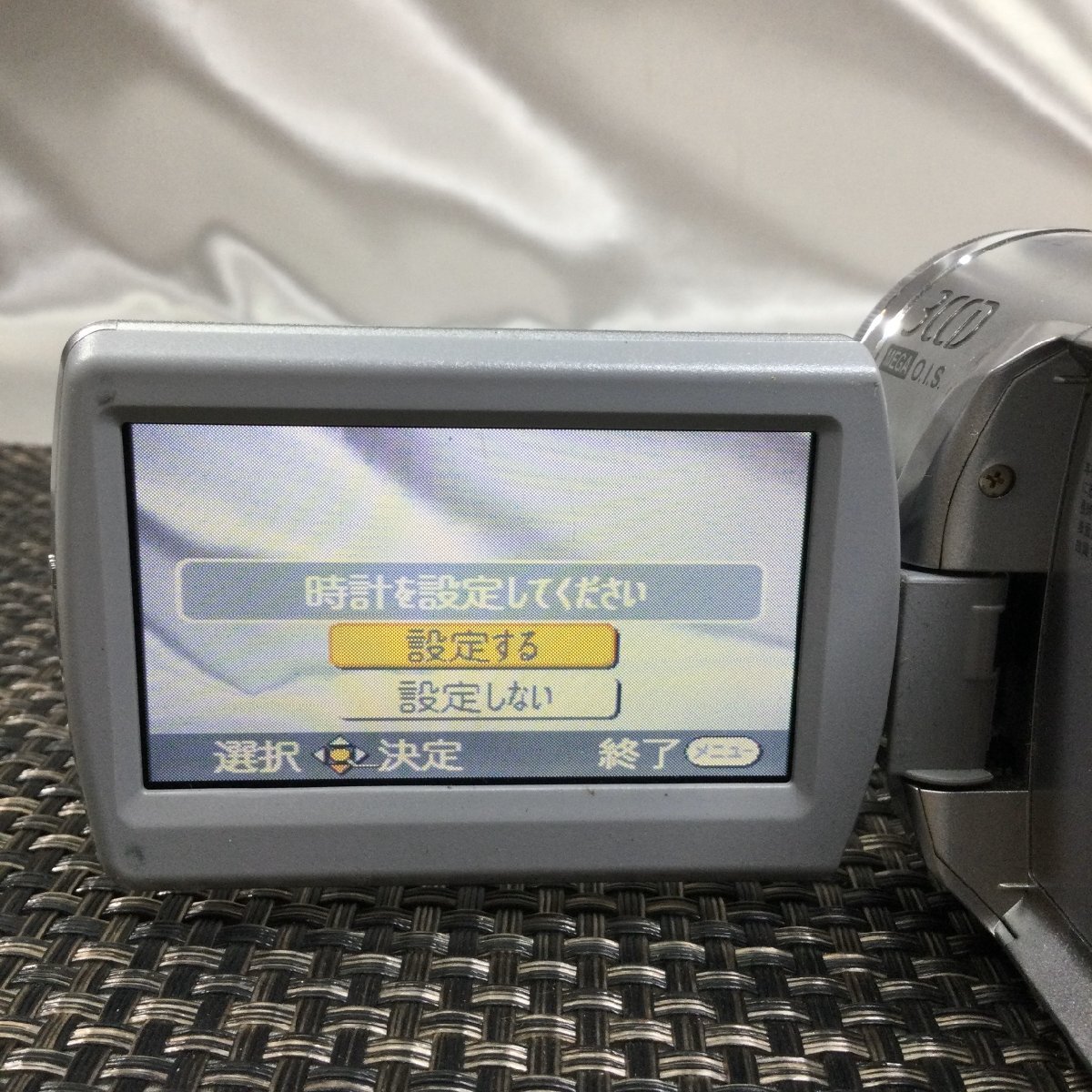 【通電OK/中古品/TO】Panasonic パナソニック デジタル ビデオカメラ NV-GS300 充電器・バッテリー有り 動作未確認　MZ0520_画像6