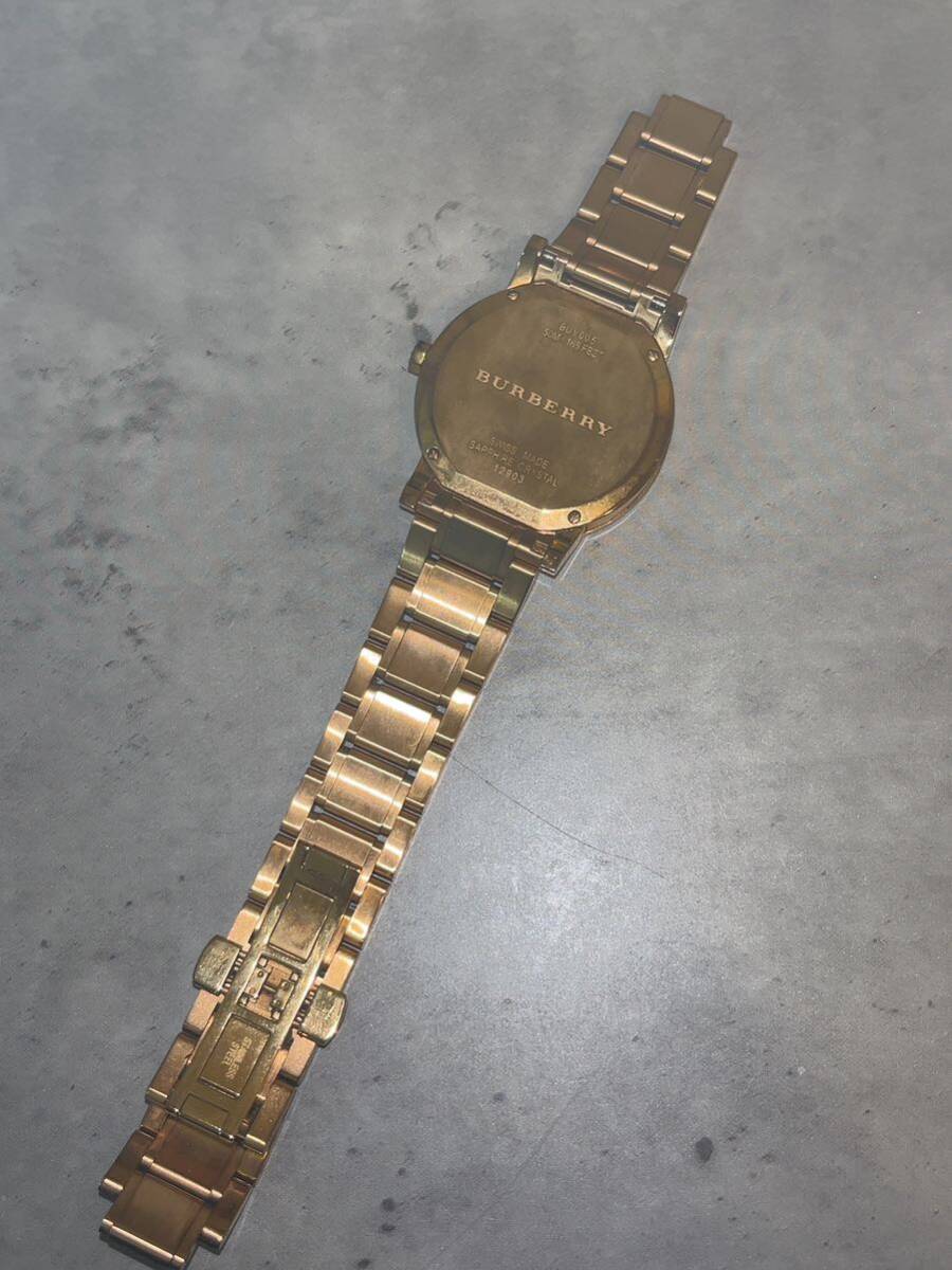 BURBERRY バーバリー BU9005 シティ グレー文字盤 ケース付 腕時計 時計 の画像4
