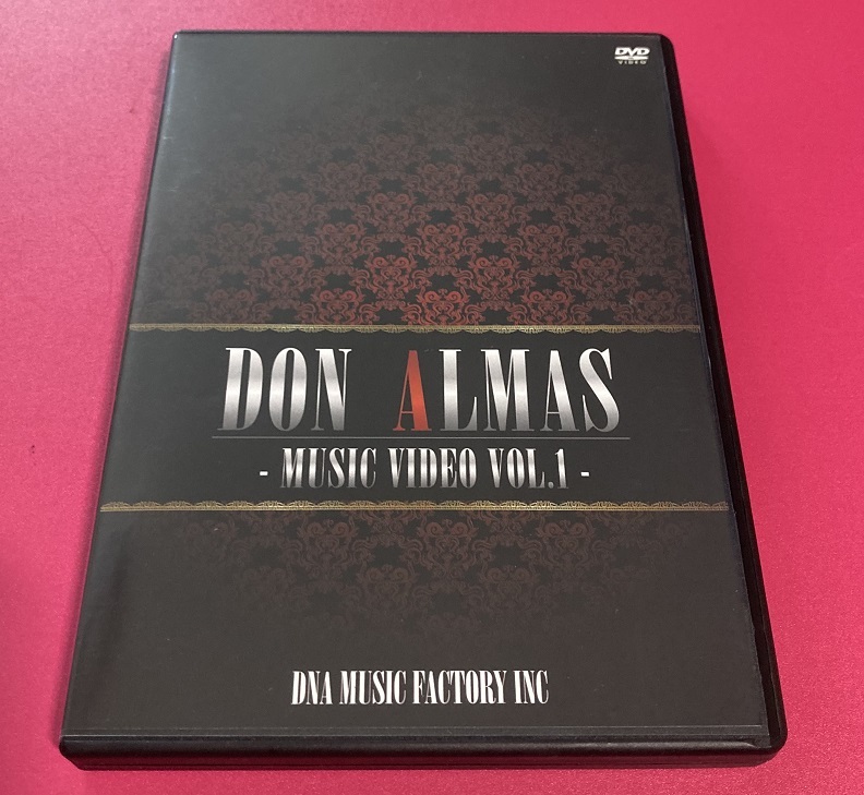 DON ALMAS 　ドンアルマス　ミュージックビデオ　VOL1 映画を見ているようなミュージックビデオ　ライブ会場限定販売品_画像1