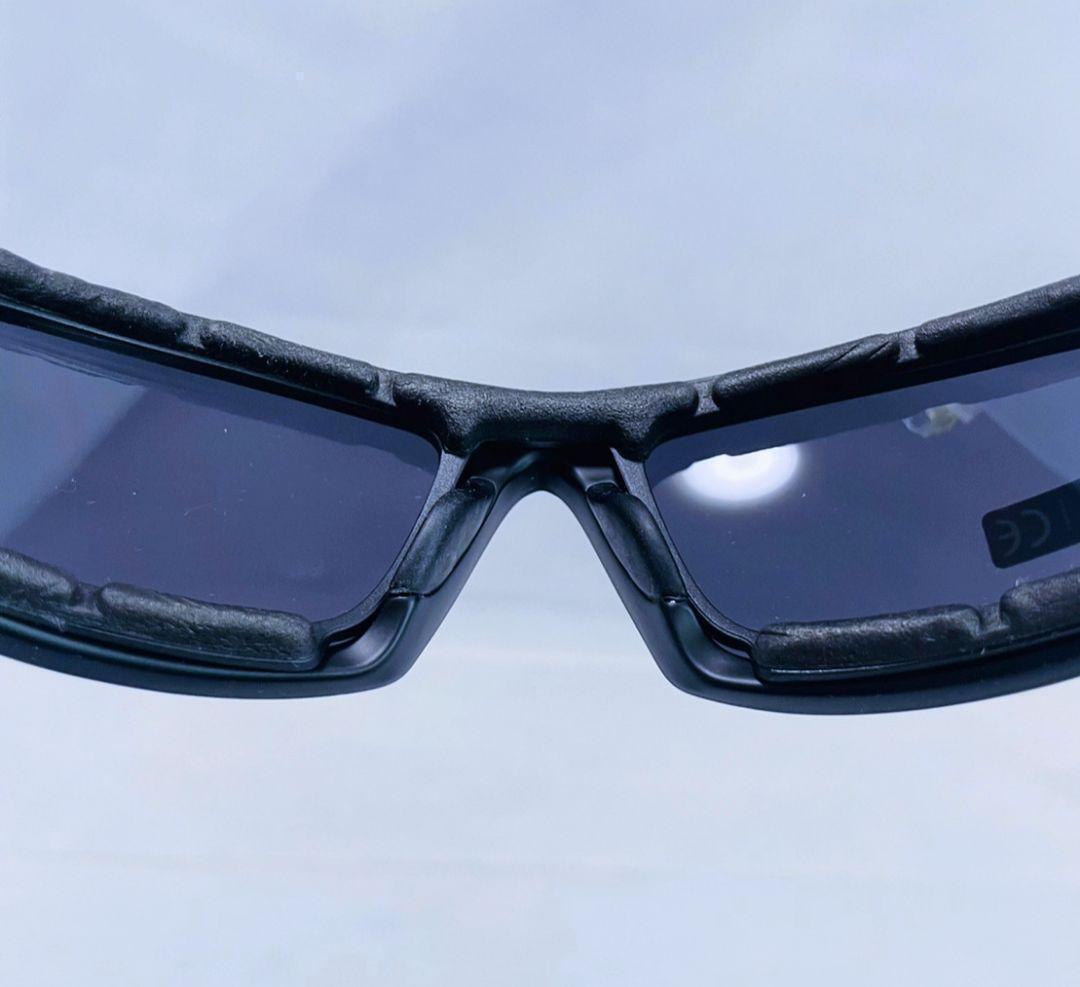 【新品 未使用品】RIDEZ 偏光防風サングラス UV99% マットブラック/ブラック KH157 送料無料