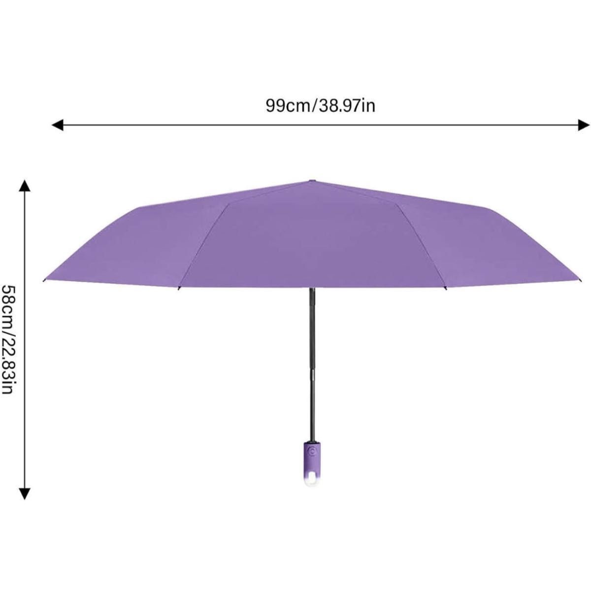 ウォーキング用日傘、防水自動日傘、紫外線遮断傘、クロスボディバッグ用ポータブル傘、高密度生地傘折りたたみバックパック車用財布傘