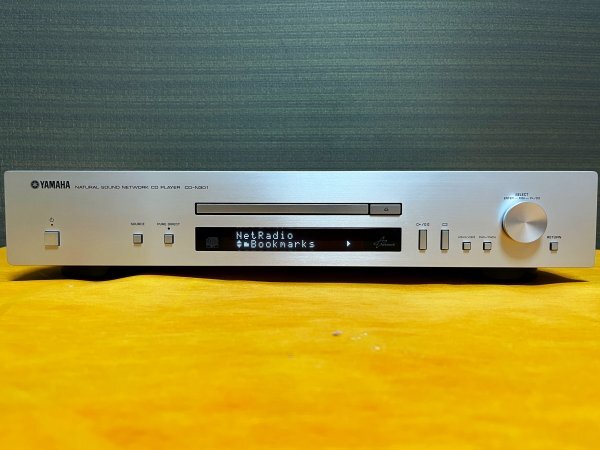 #** YAMAHA network CD player CD-N301 ② operation * ultimate beautiful goods, remote control attaching **#