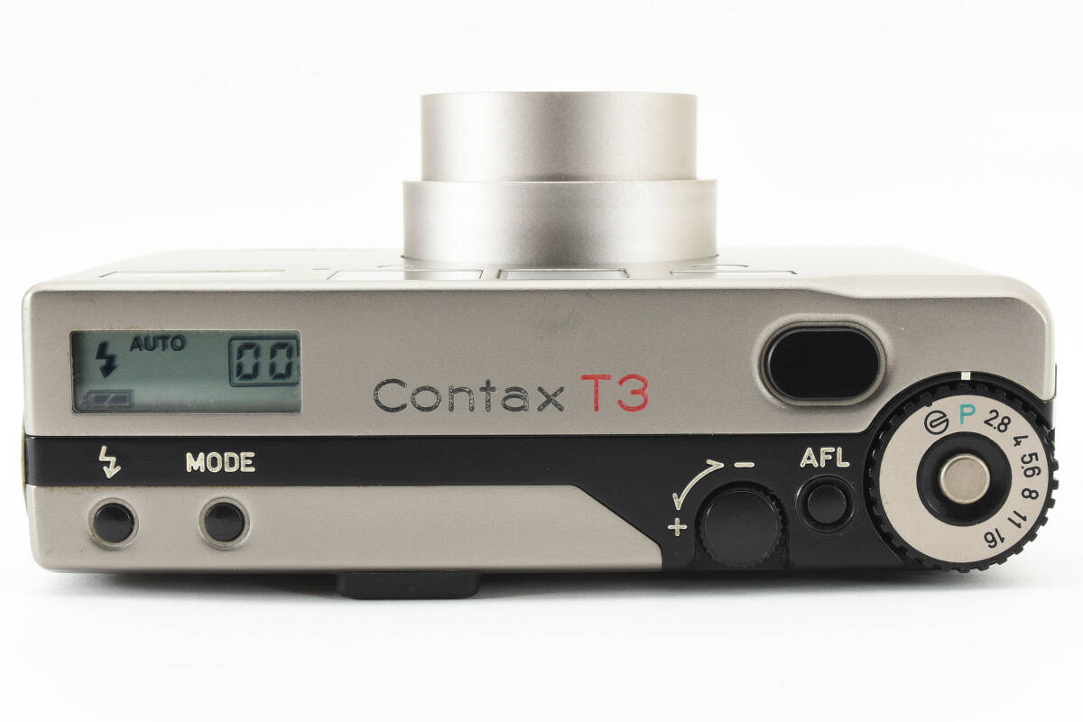 希少 元箱付 ★極上品★ CONTAX コンタックス T3 70 Years Limited Edition 70周年記念モデル ダブルティース AFコンパクトカメラ (3953)_画像6