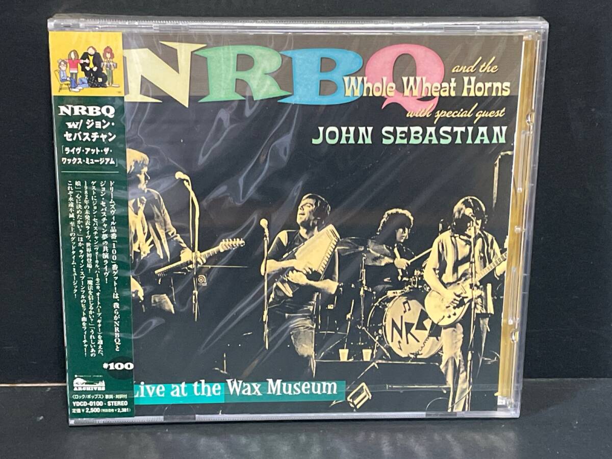 ♪未開封品　CD　ライヴ・アット・ザ・ワックス・ミュージアム　NRBQ ウィズ・ジョン・セバスチャン♪_画像1