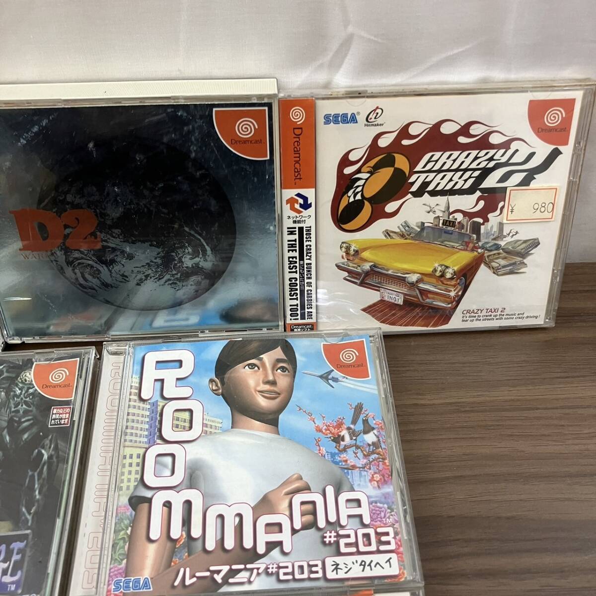 [5-12]Dreamcast Dreamcast soft set sale shem-Ⅱ Vaio hazard Ⅱ vi ji Ran te8zombili Ben ji