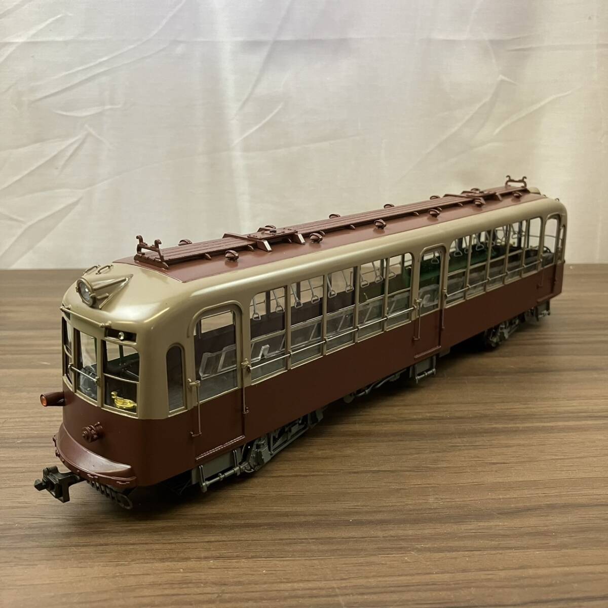 [5-81]ADLER NARROW MODEL Hanshin electro- .. road line 71 type 1/45 scale AJIN railroad model 