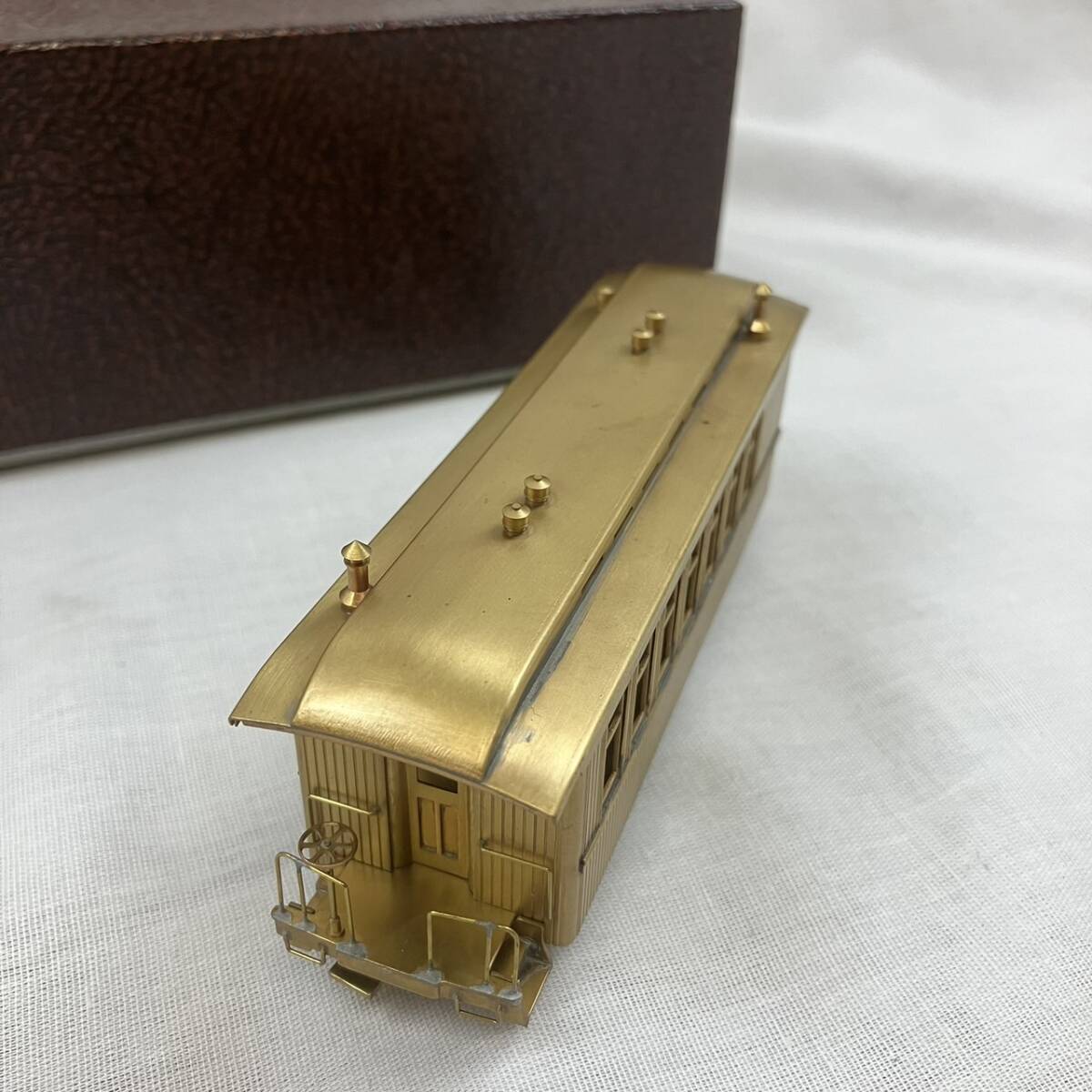 [5-165] железная дорога модель ряд машина груз золотой цвет Gold 