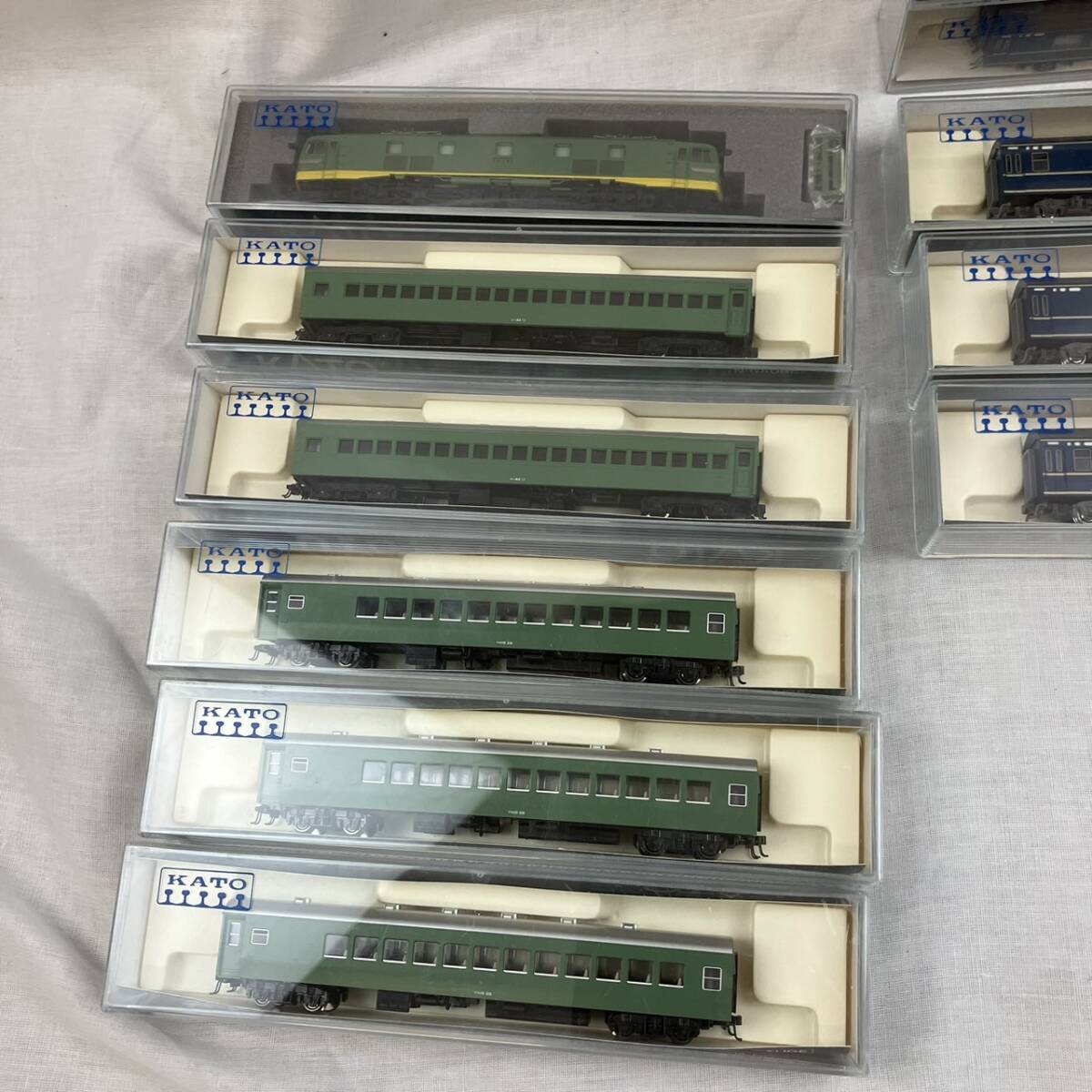 [5-167]鉄道模型 まとめ売り KATO カトー ナハネ 20 21 初期形　N GAUGE 5098-1 5171-2 ナロ　青大将_画像2