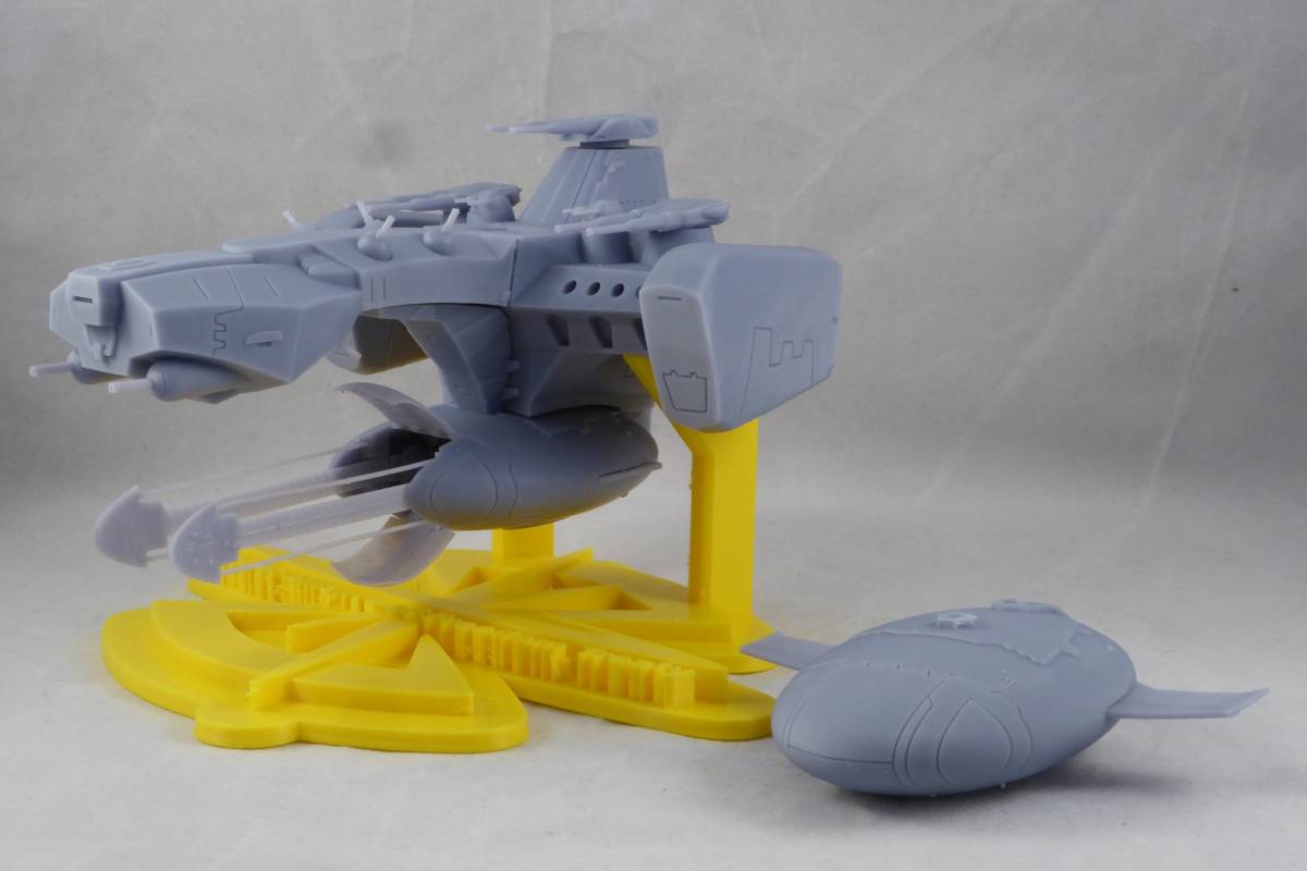 1/1700 ローラシア級MS搭載艦 3Dプリント LAURASIA-CLASS 未組立 1/1700 ローラシア級MS搭載艦 3Dプリント LAURASIA-CLASS 未組立