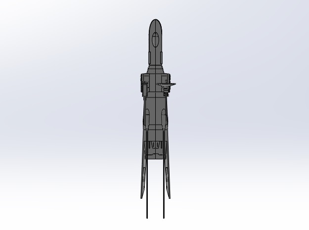 1/200 スパルタニアン 3Dプリント 未組立 同盟軍 FREE PLANET ALLIANCE SPARTANIAN 宇宙船 宇宙戦闘機 Spacecraft Space Ship Fighter