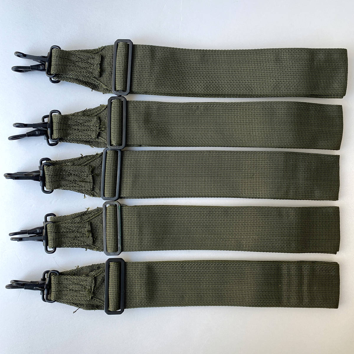 米軍実物ショルダーストラップ OD 2インチ 官給品バッグ ショルダー ストラップ スリング SLING オリーブ デッドストックミリタリー軍物_画像8