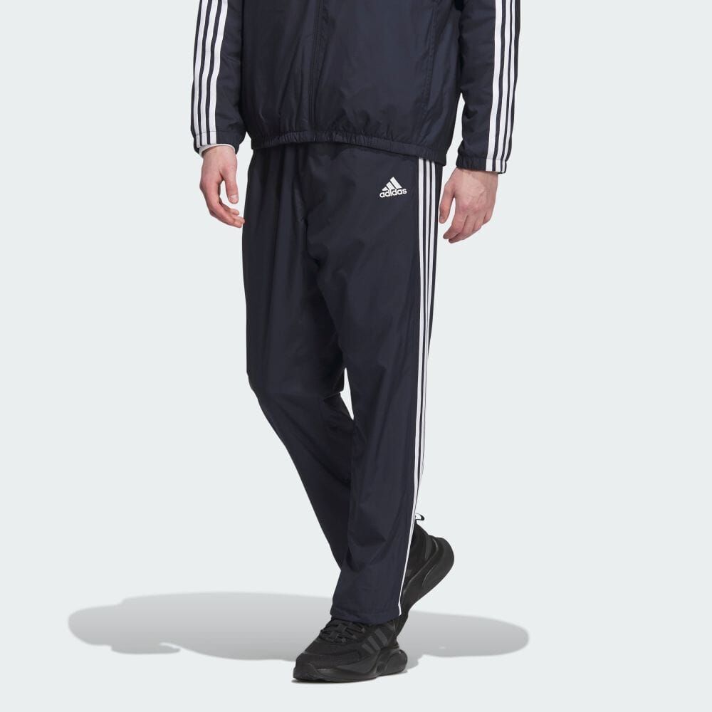 ★アディダス adidas 新品 メンズ 防風 撥水 WIND. RDY 裏起毛 ウインド ロングパンツ ボトムス 紺 Lサイズ [IK7365-L] 四 弐★QWER★_画像1