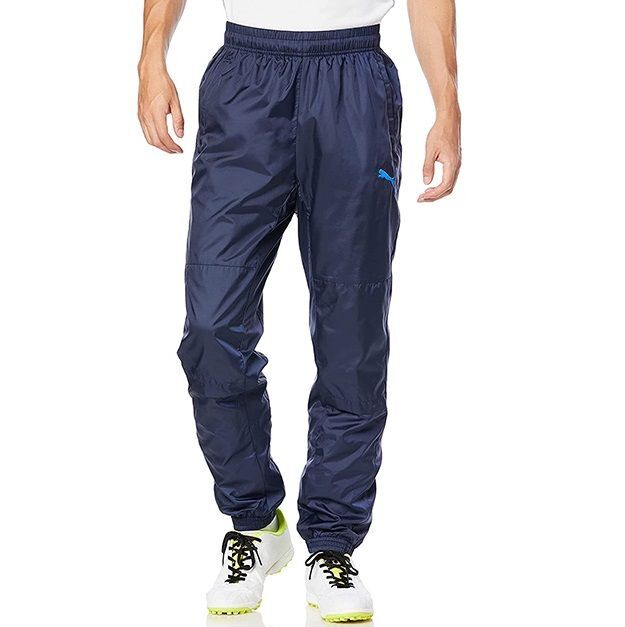 * Puma PUMA new goods men's . manner sport training window pi stereo long pants bottoms navy blue [657730-06-XL] four three *QWER*