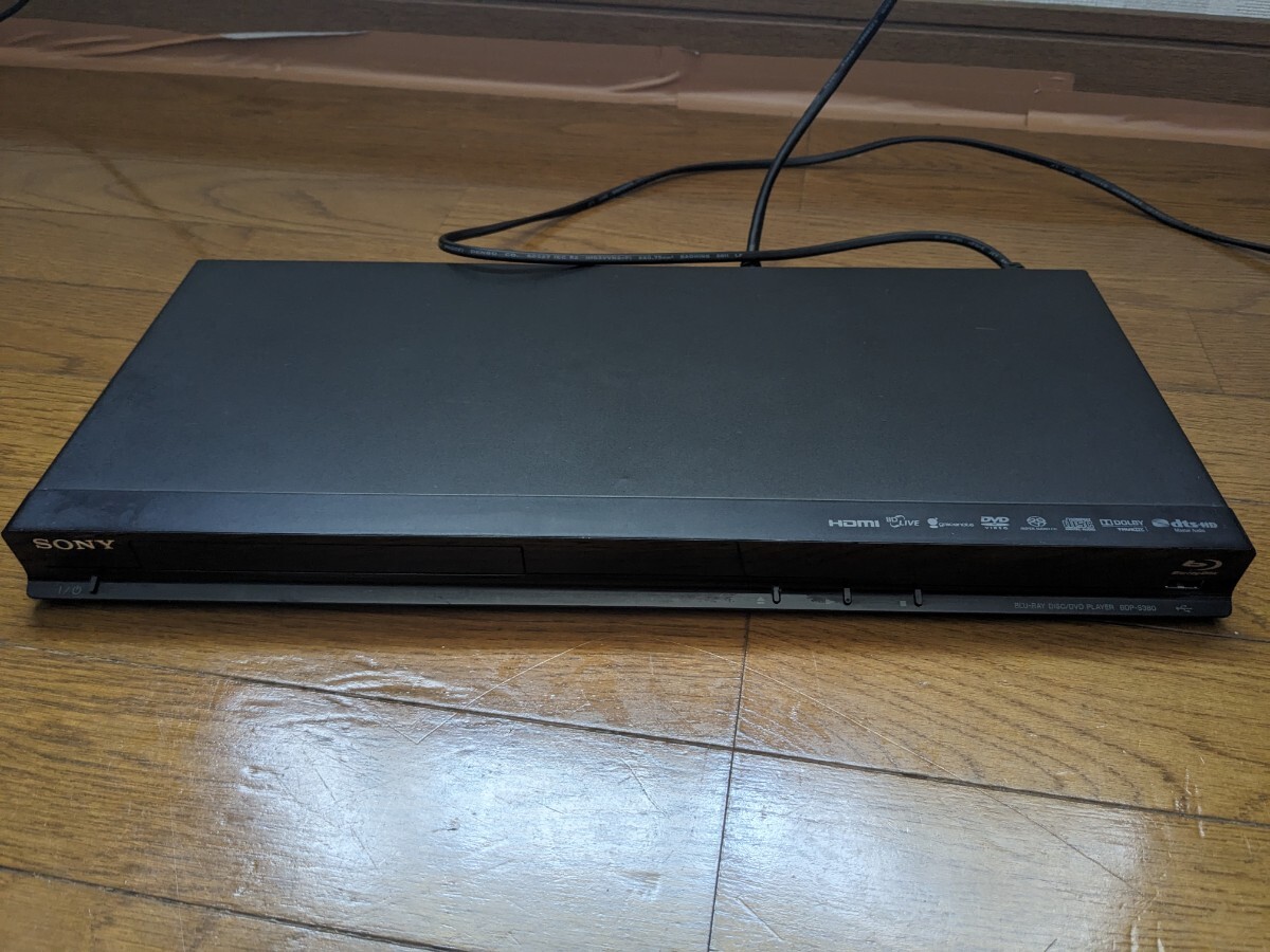  SONY ソニー ブルーレイプレーヤー　 BDP-S380 中古品_画像1